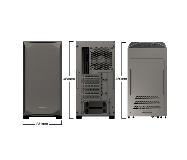 BE QUIET! Pure Base 500 Window BGW36 szara - 514670 - zdjęcie 6